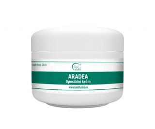 ARADEA regeneračný krém - 250 ml (Špeciálne vyvinutý prípravok, ktorý urýchľuje regeneráciu tkaniva, poškodeného popálením. Obsiahnuté zložky sú známe svojimi regeneračnými a utišujúcimi účinkami. Vhodný i na pokožku dlhodobo vystavenú slnečným lúčom)