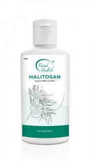 HALITOSAN - ústny vyplachovací olej pri zápachu z úst - 100 ml (V ústnej dutine, ktorá je osídlená anaeróbnymi mikroorganizmami, ktoré produkujú látky obsahujúce organicky viazanú síru. Treba hľadať zdroj extrémne aktívneho zápachu.  Pri aktívnom a)