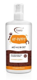 HY-PUPPY - UMÝVACÍ OLEJ PRE ŠTENIATKA   200 ml                                            (Umývací olej na mladú srsť šteniat, mačiatok,...)