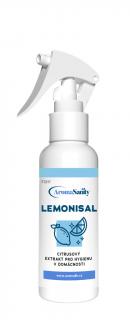 LEMONISAL - Sila citrusov v bezalkoholovom extrakte - 100 ml (Extrakt je vhodný na udržanie hygieny domácnosti, omývanie ovocia a zeleniny, krabičiek na potraviny, kvetináčov a záhradkárskeho náčinia a pod. Môžete s ním ošetriť zvieracie misky,)