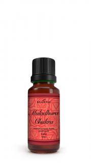 MULADHARA (1. čakra) - koreňová   - 10 ml (1. čakra - zmes éterických olejov: Pačuli, klinček, vetiver, santal, kardamom, grep, čierne korenie)