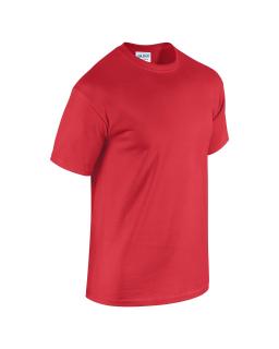 Gildan 5000 Red Pracovné Tričko z krátkym rukávom (D216) (Red farba , 100% bavlna, 180 g/m)