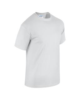 Gildan 5000 White Pracovné Tričko z krátkym rukávom (D216) (Biela farba , 100% bavlna, 170 g/m)