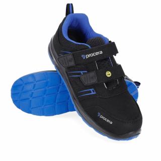 Procera Olympus Blue ESD - Kompozit Pracovná poltopánka (S1PL, SR) (D145) (Ľahká ESD pracovná topánka s kompozit špicou a kevlár v stielke)