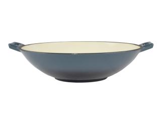 Liatinový wok 37 (Liatinový wok so smaltovanou povrchovou úpravou)