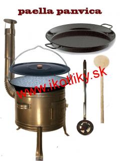 vNerezový set 13L paella panvica | ikotliky.sk