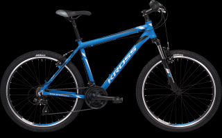 Bicykel KROSS Hexagon 1.0 26&quot; 2021, blue/matt, S (17&quot;)