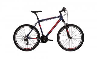 Bicykel KROSS Hexagon 1.0 26&quot; 2023, black/red, S (17&quot;)