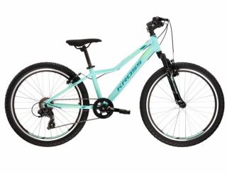 Detský bicykel Kross Lea JR 1.0 2023 24” lesklý zeleno-mätový