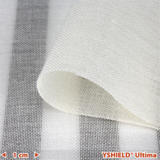 EM tieniaca tkanina ULTIMA šírka 250 cm (Polopriehľadná bavlnená tkanina na tienenie vysokofrekvenčného elektromagnetického vlnenia)