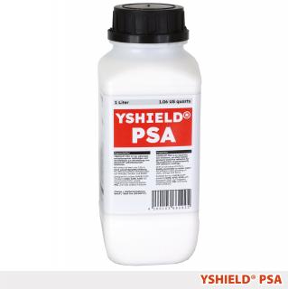 PSA lepidlo citlivé na tlak, 1 liter (Lepidlo pre naše tieniace sieťoviny, rúna, membrány, fólie, dosky a tapety. Je vodné, nízkoemisné, paropriepustné na akrylátovej báze.)