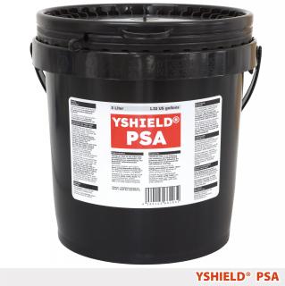 PSA lepidlo citlivé na tlak, 5 litrov (Lepidlo pre naše tieniace sieťoviny, rúna, membrány, fólie, dosky a tapety. Je vodné, nízkoemisné, paropriepustné na akrylátovej báze.)