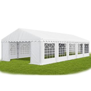 Párty stan (leto) 4x10x2m (PEVNÝ ZÁHRADNÝ STAN - 4m × 10m × 2m / 3,15m)