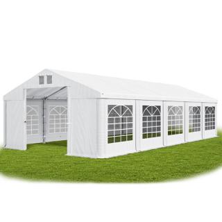 Párty stan (oceľ + pvc) 3x10x2m (PEVNÝ ZÁHRADNÝ STAN - 3m × 10m × 2m / 2,87m)