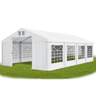 Párty stan (oceľ + pvc) 3x8x2m (PEVNÝ ZÁHRADNÝ STAN - 3m × 8m × 2m / 2,87m)