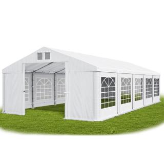 Párty stan (oceľ + pvc) 6x10x2m (PEVNÝ ZÁHRADNÝ STAN - 6m × 10m × 2m / 3,09m)