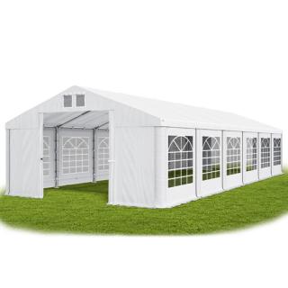 Párty stan (oceľ + pvc) 6x12x2m (PEVNÝ ZÁHRADNÝ STAN - 6m × 12m × 2m / 3,09m)