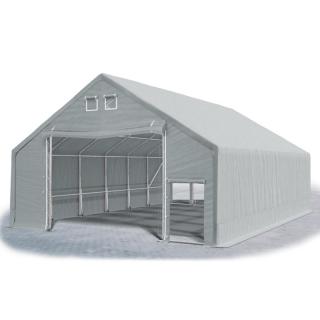 Stanové haly - Oceľ + PVC 10x12x3m (PEVNÝ SKLADOVACÍ STAN  - 10m × 12m × 3m / 5,70m)