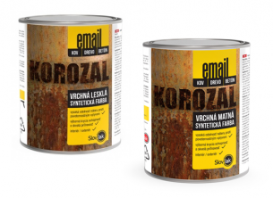 Korozal email  1000 biely 0,75kg