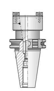 DIN69871 Redukčné puzdro SK50x40-80 (1684) (DIN69871 Redukčné puzdro 50x40-80)