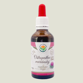 Ostropestrec Mariánsky tinktúra 50 ml (bez alkoholu) 50 ml