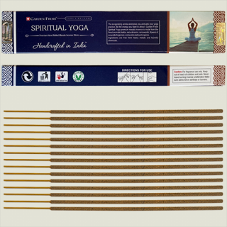 Vonné tyčinky Spiritual Yoga GF (Garden Fresh)