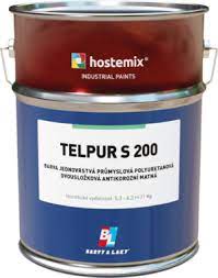 Barvy a laky Teluria elpur S200 matná polyuretánová jednošichtová 1kg ceny podla vzorkovníka ral vzorkovnik ral: ral 5023