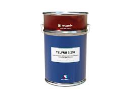 Barvy a laky Teluria Telpur S210 E polyuretánová jednošichtová 10kg polomat RAL ral: 1036/zlatá/