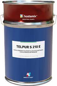 Barvy a laky Teluria Telpur S210  E polyuretánová jednošichtová 1kg polomat RAL vzorkovnik vzorkovnik ral: ral 5015