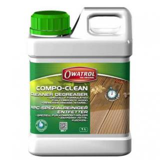 Owatrol COMPO-CLEAN - čistič a odmasťovač kompozitného dreva 1L