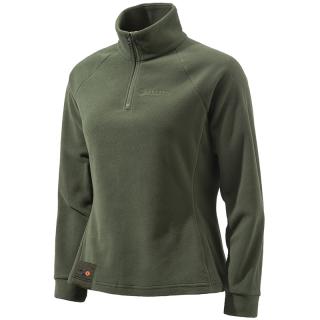 Dámska mikina Beretta Half Zip Fleece - Green Veľkosť: XXL