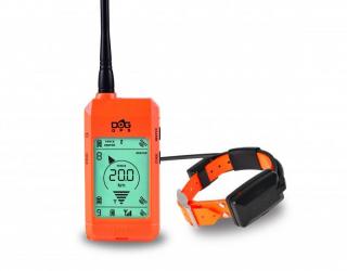 Satelitný GPS lokátor Dogtrace DOG GPS X22 sada pre dva psy - Oranžový