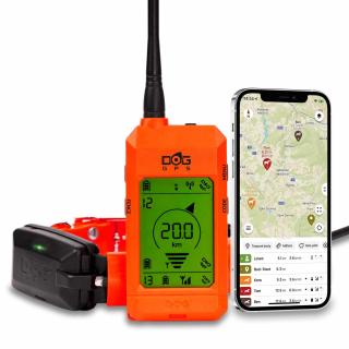 Satelitný GPS lokátor Dogtrace DOG GPS X30 - s výcvikovým modulom