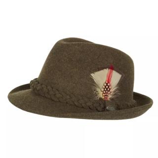 Tradičný klobúk TETRAO s pierkom Veľkosť: 56