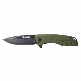 Zatváraci nôž SMITH´s Battleplan Green 3.35 Inch Blade 4_16