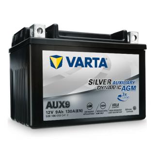 Autobatérie VARTA Silver Dynamic Auxiliary AGM 9Ah, 12V, AUX9, AGM