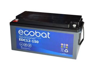 Ecobat Trakčná batéria EDC12-150, 160Ah, 12V