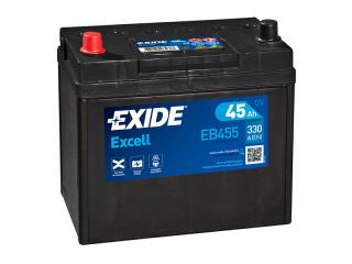 Exide Excell 12V 45Ah 300A EB455