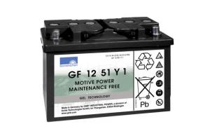 Gélový akumulátor SONNENSCHEIN GF 12 051 Y 1, 12V, C5/51Ah, C20/56Ah