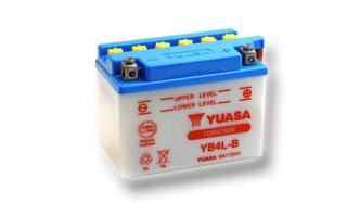 Motobatéria YUASA (originál) YB4L-B, 12V,  4Ah