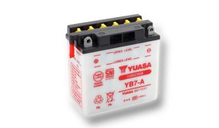 Motobatéria YUASA (originál) YB7-A, 12V,  8Ah