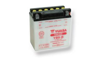 Motobatéria YUASA (originál) YB9-B, 12V,  9Ah