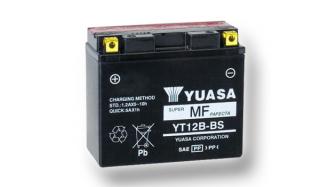 Motobatéria YUASA (originál) YT12B-BS, 12V,  10Ah