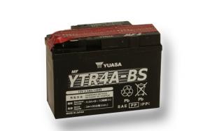 Motobatéria YUASA (originál) YTR4A-BS, 12V,  2,3Ah