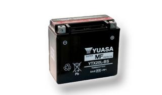 Motobatéria YUASA (originál) YTX20L-BS, 12V,  18Ah