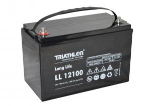 TRIATHLON LL12100 (12V - 100Ah) Záložná batéria  long life“