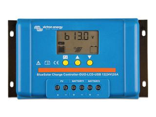 Victron Solárny regulátor BlueSolar PWM DUO-LCD&USB 12/24V-20A