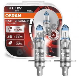 OSRAM Nightbreaker Unlimited H1/55W