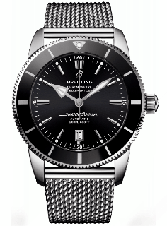 BREITLING AB2020121B1A1 (Hodinky BREITLING Superocean Heritage II Automatic 46 mm Black Dial Men's Watch AB2020121B1A1 )