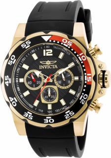 Invicta 20027 (Hodinky Invicta 20027 Pro Diver Chronograph Black Dial Black Coke Bezel Men's Watch)